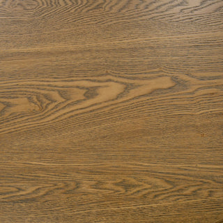 Modrest Espana Modern Walnut Round Coffee Table