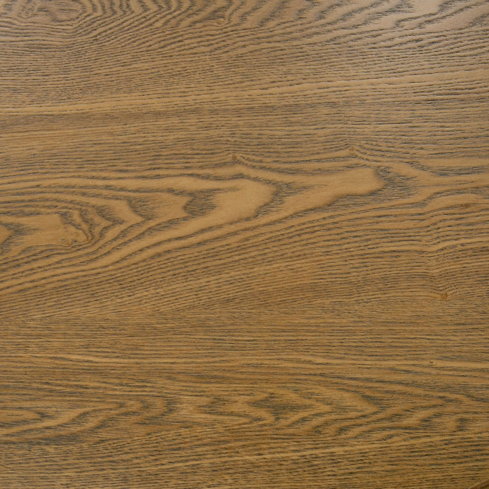 Modrest Espana Modern Walnut Round Coffee Table