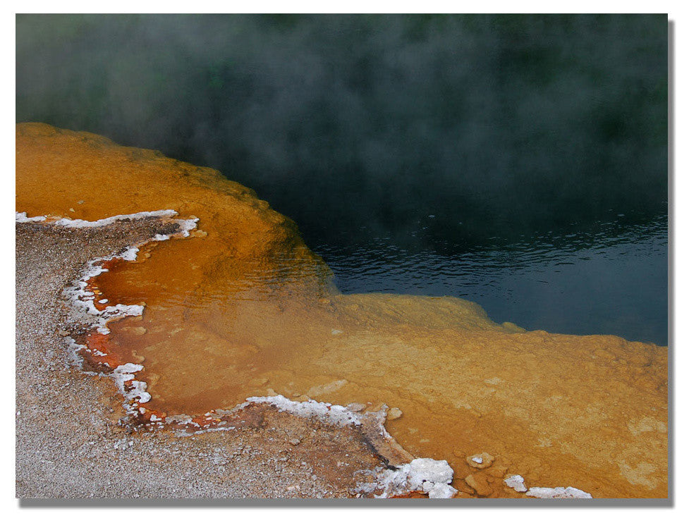 'Yellowstone Hot Springs' Canvas Art by Nicole Dietz