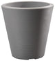 Crescent Garden Madison Planter, Double-Walled Plant Pot, 26" (Slate)