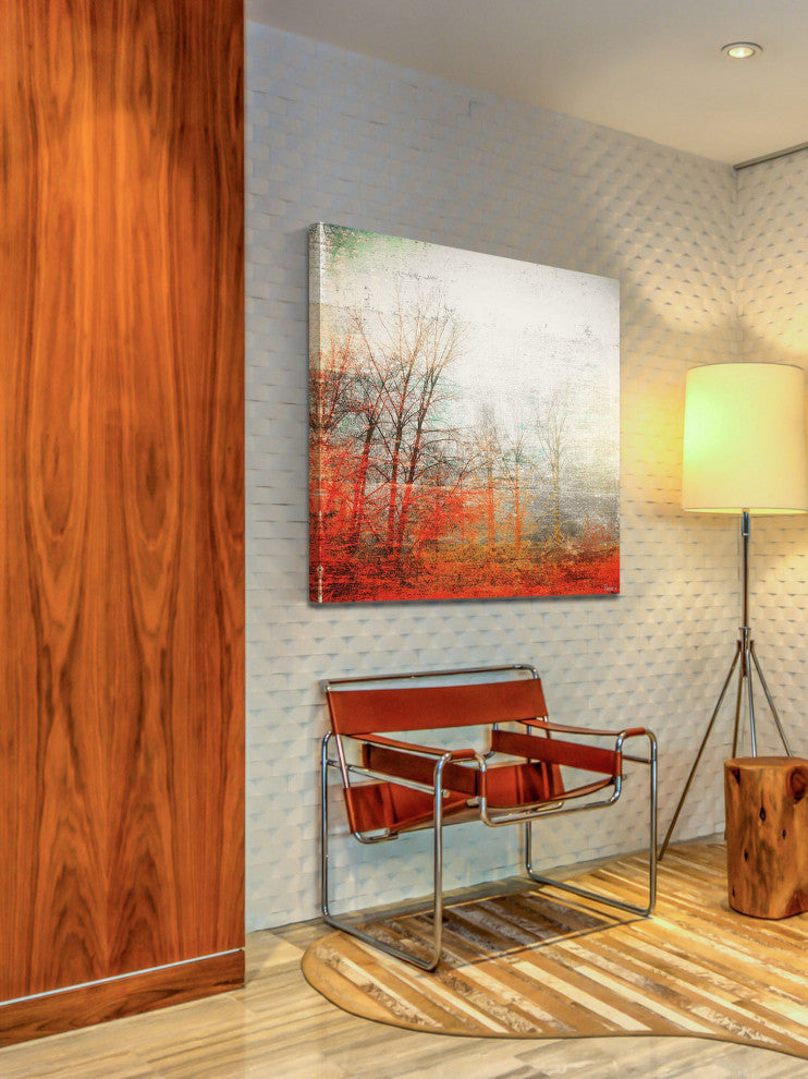 "Deep Forest" Fine Art Canvas Print, 18"x18"