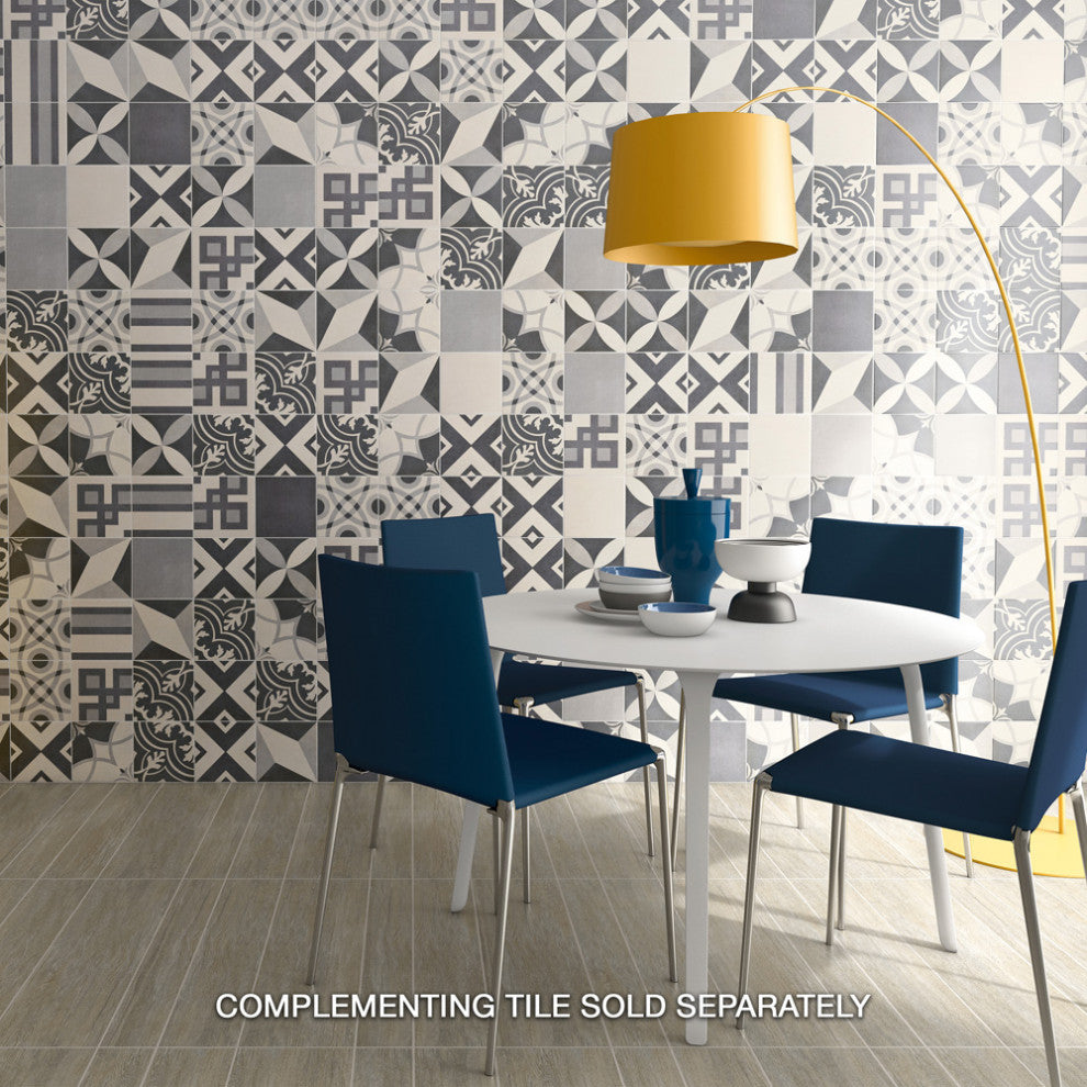 Twenties Ceramic Floor and Wall Tile, Stripe