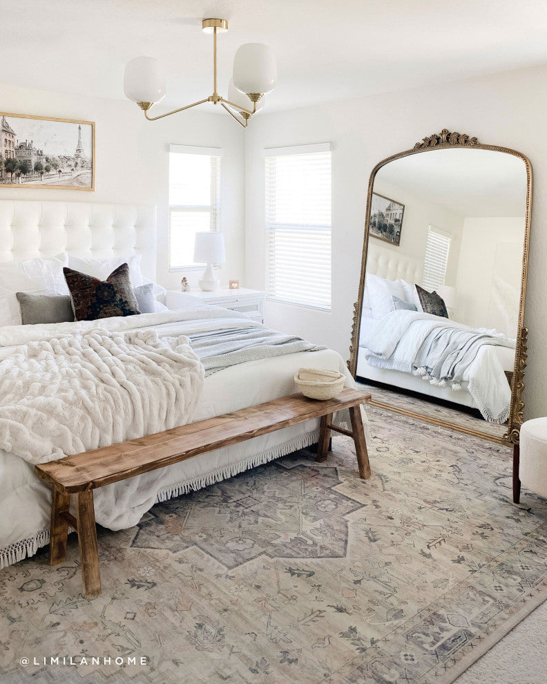 HTH-07 Multi Ivory Printed Hathaway Area Rug by Loloi II, 3''-6" X 5''-6"