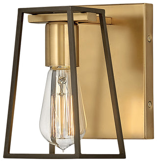 Hinkley Lighting 5160 Filmore 1 Light 4-1/2"W Bathroom Sconce - Heritage Brass