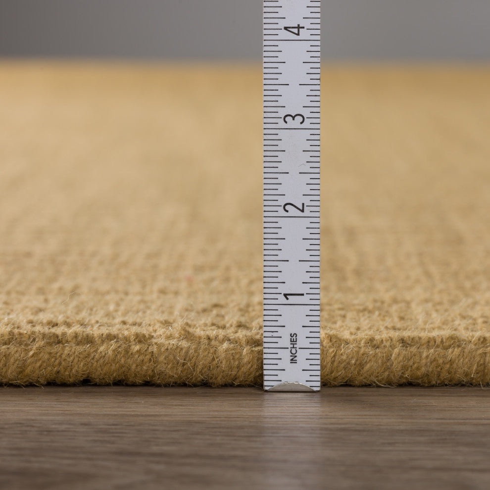 Dalyn Monaco Sisal MC100 Gold 12'x12' Round Rug