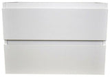 Salt 18Dx24" Floating Bathroom Vanity, Glossy White, Cabinet Only