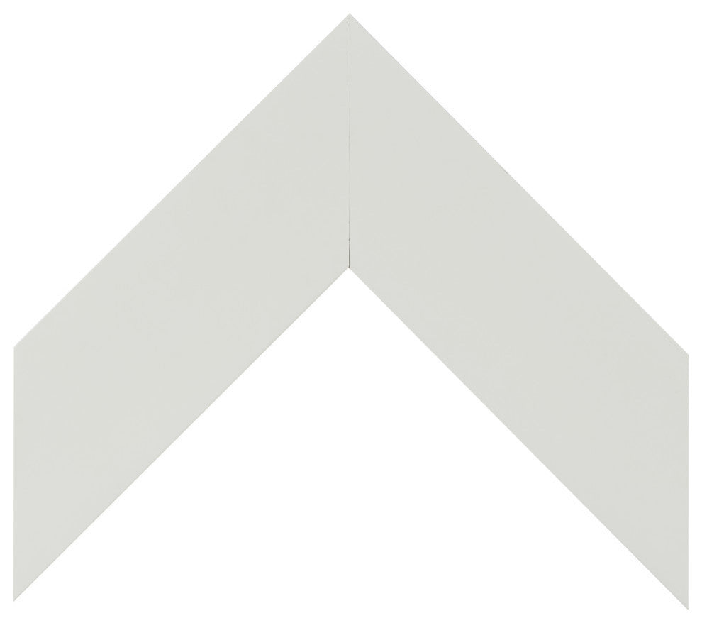 Briscoe White Framed Wall Mirror, 28" X 60"