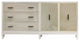 Facets Modern 72" Dresser, Bone