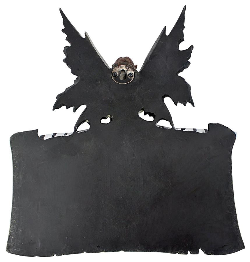 Design Toscano Dont Piss Off The Fairies Plaque