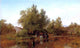 Albert Fitch Bellows Family by the River, Gallery Wrapped Canvas, 18"x27"