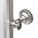 Taven 24" Frameless Rectangular Mirror, Polished Nickel, Satin Nickel