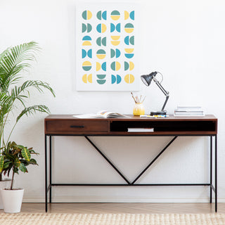 Bilbao Work Desk, Walnut