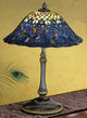 22"H Tiffany Peacock Feather Table Lamp