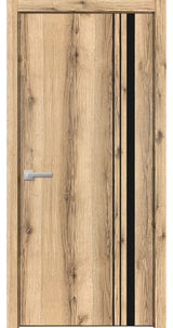 Solid French Door 30 x 96 | Planum 0011 Oak with| Bathroom