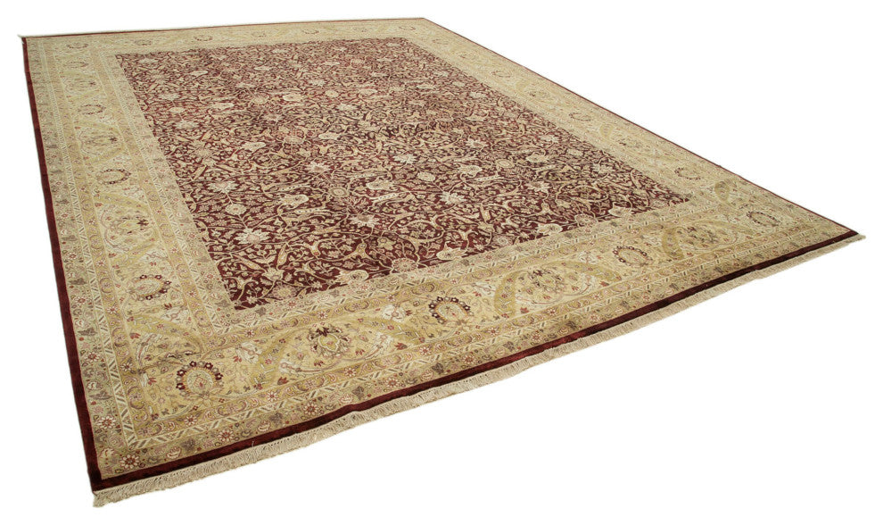 Rug N Carpet - Hand-Knotted Oriental 11' 11" x 14' 9" Oversize Oushak Area Rug