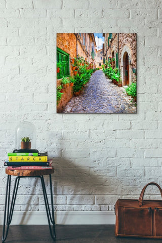 Epic Graffiti "Vecino I" Giclee Canvas Wall Art, 26"x26"