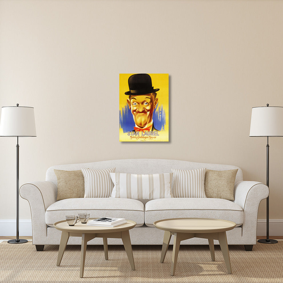 "Laurel & Hardy - Stan Laurel, 1933" Canvas by Hollywood Photo Archive, 26x36"