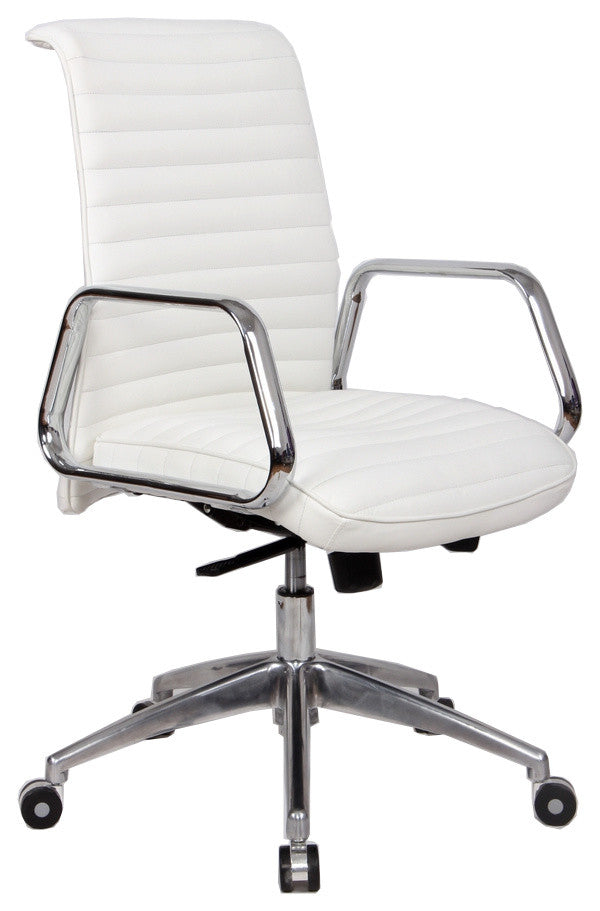 Modern Classics Ox Office Chair Mid Back, White