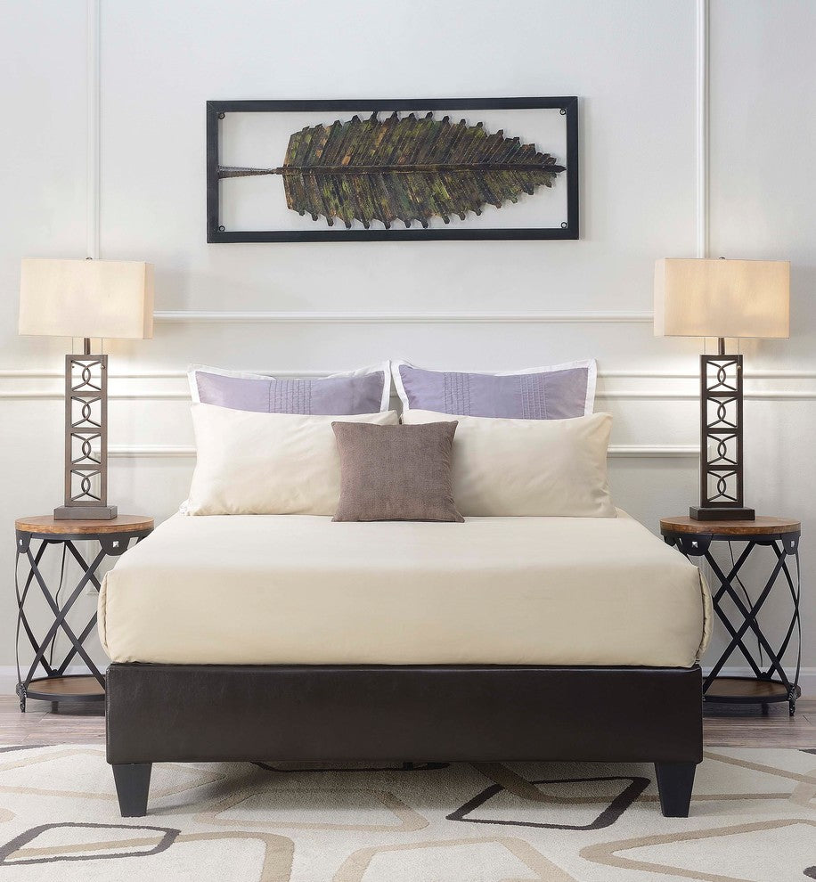 Picket House Furnishings Abby Twin Platform Bed, Queen
