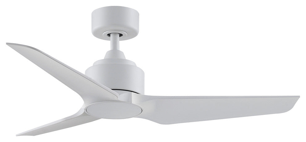 Fanimation TriAire Custom Ceiling Fan, Matte White, 44"