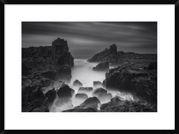 "Storm Coming" Framed Digital Print by Jingshu Zhu, 32x24"