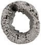 Cast Eroded Wood Circle Wall Tile