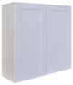 Shaker Hill Series Double Door Kitchen Wall Cabinet With Soft Close, 36"x36"