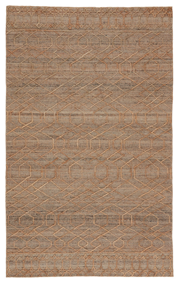 Jaipur Living Celia Natural Geometric Area Rug, Beige/Gray, 5'x8'