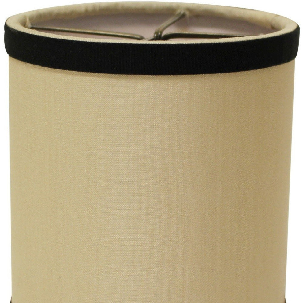 5" Inherent Set of 6 Drum Chandelier Pongee Silk Lampshades
