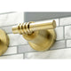 KS8057ML Wall Mount Tub Faucet, Brushed Brass