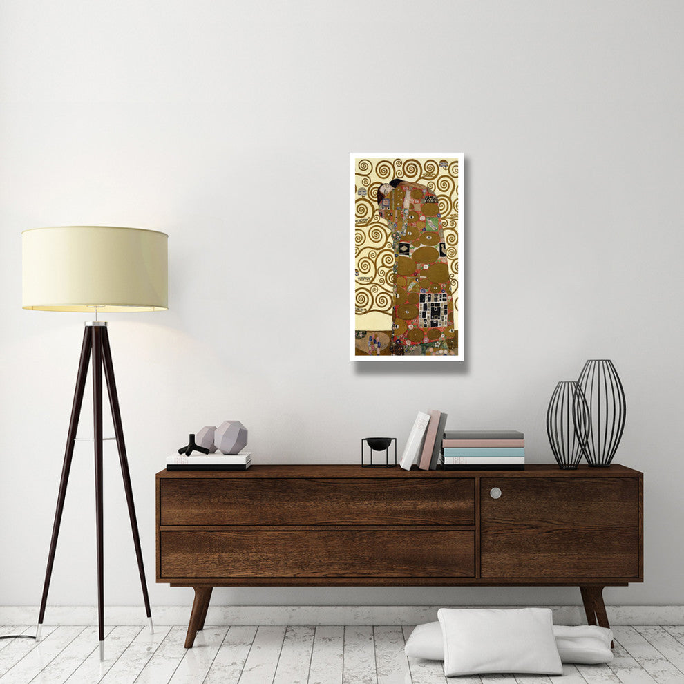 "The Stoclet Frieze (right)" Digital Paper Print by Gustav Klimt, 20"x38"