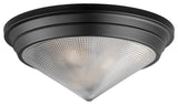 Maxim 10399 Hargreaves 3 Light 17"W Flush Mount Ceiling Fixture - Black