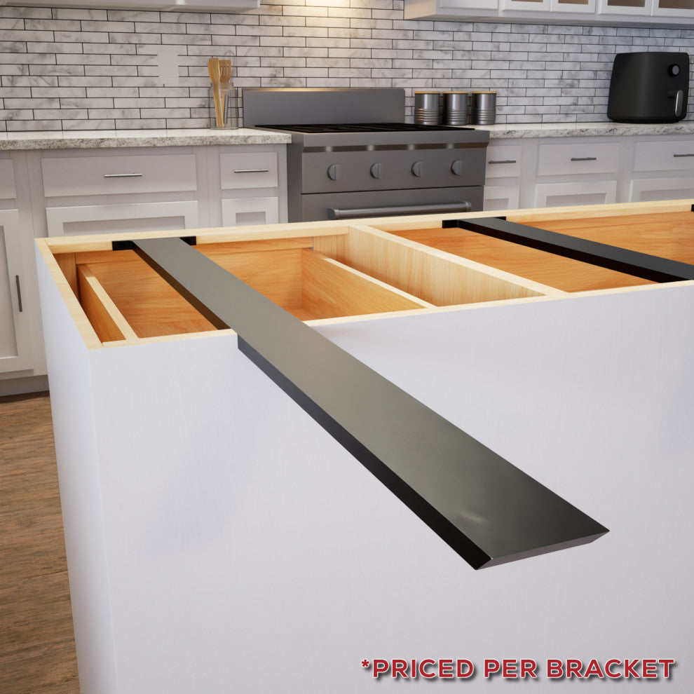 The Original™ Aluminum Hidden Island Support Bracket, 16