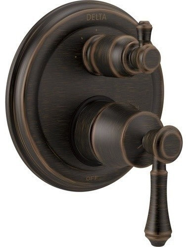 Delta Cassidy Monitor Valve Trim, 3-Setting Integrated Diverter, Venetian Bronze