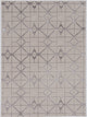 KAS Luna 7128 Ivory/Silver Elements Area Rug, 6'7"x9'6"