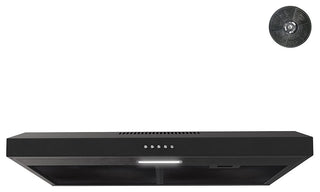 Streamline 30" Cosenza Convertible Undermount Range Hood, Grit Black