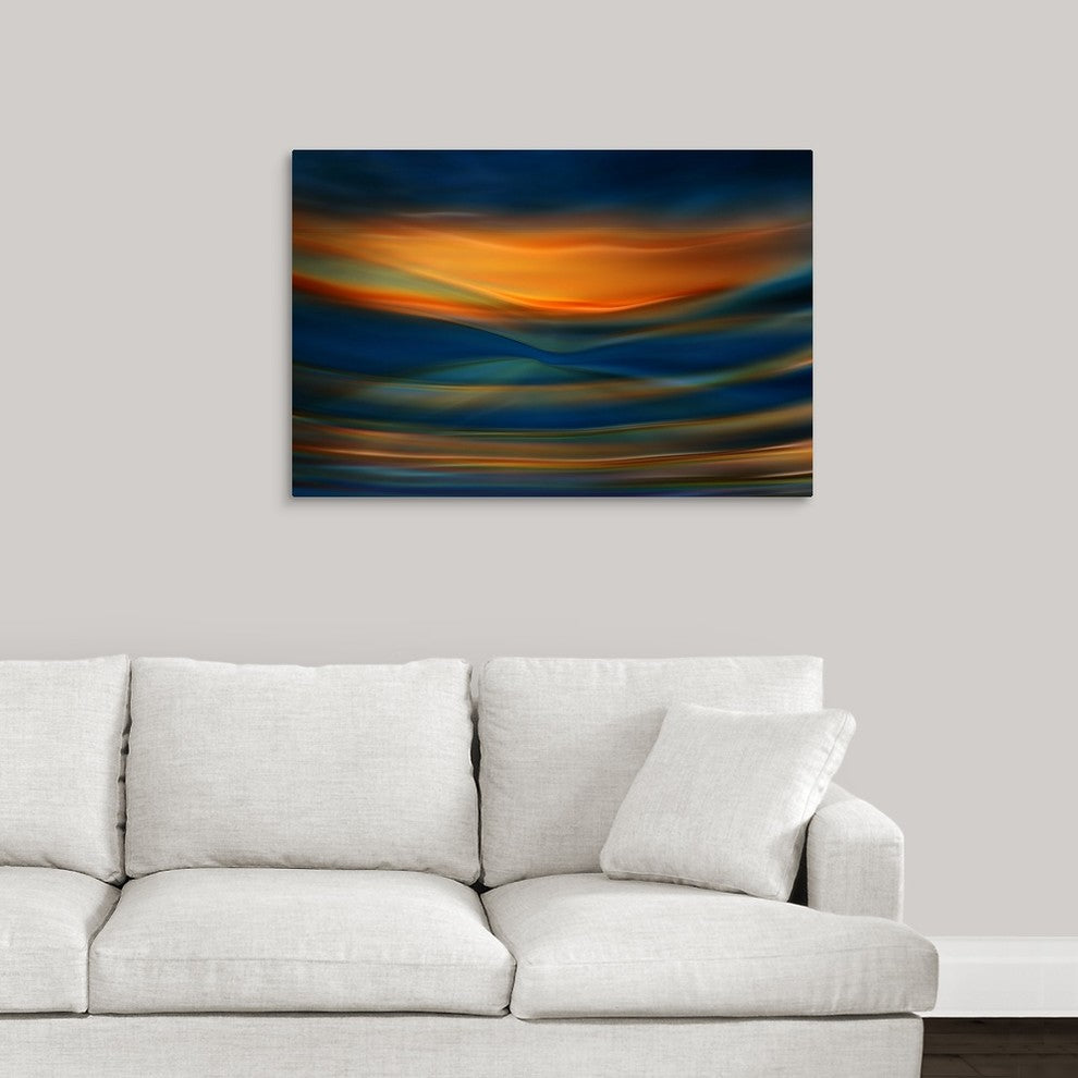 "Confluence" Wrapped Canvas Art Print, 36"x24"x1.5"