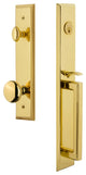 Fifth Avenue 1-Piece Dummy Handleset, D Grip and Fifth Avenue Knob, 849472