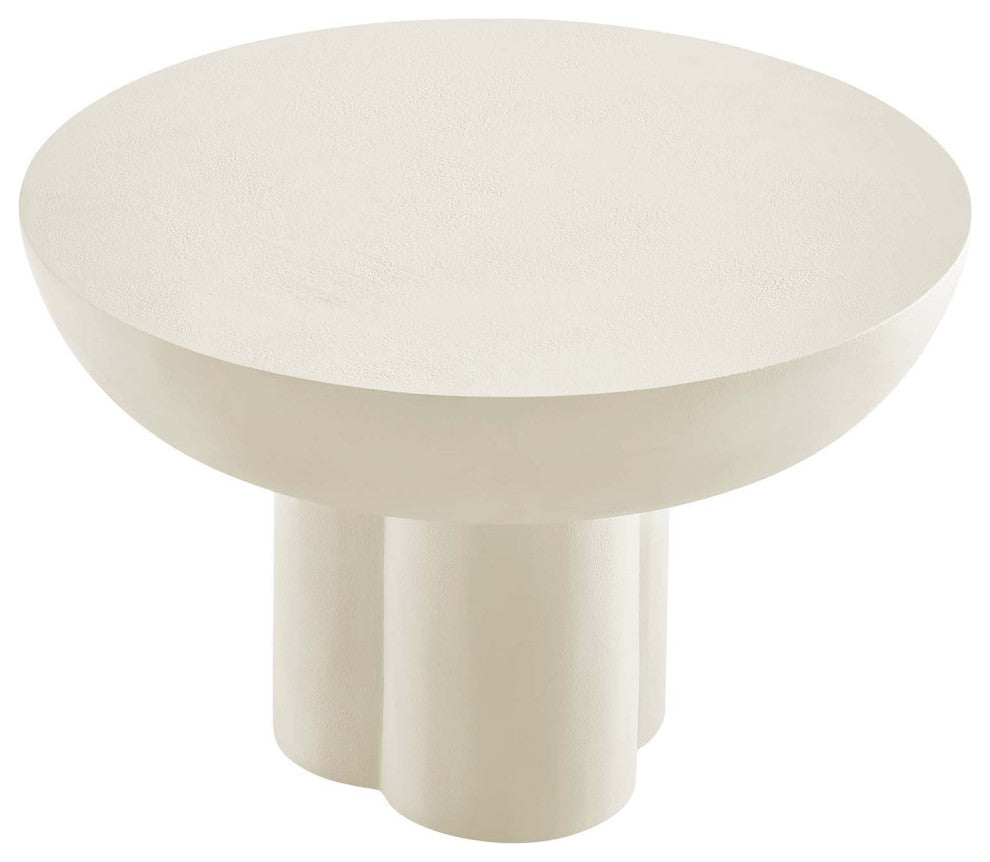 Caspian Round Concrete Coffee Table