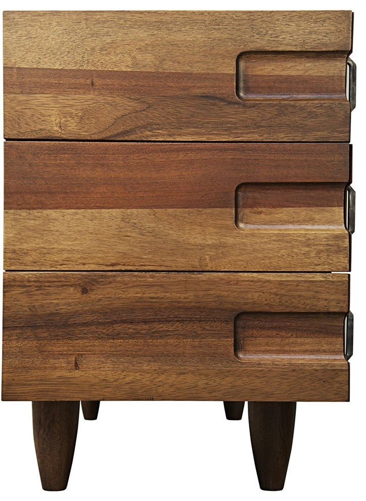 Noir Furniture David Sideboard, Dark Walnut