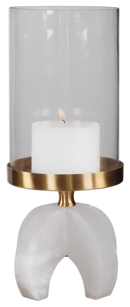 Uttermost Alanea Alabaster Candleholder
