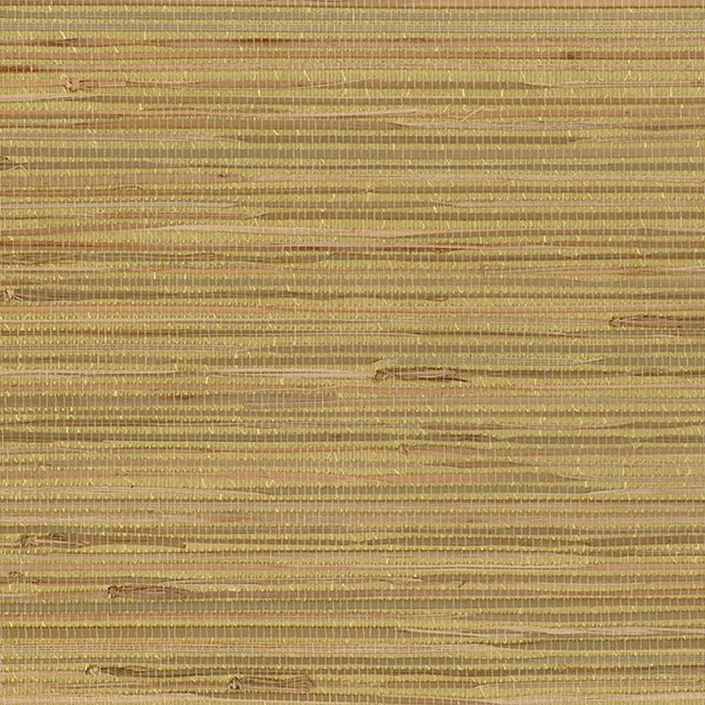 Decorator, Grasscloth Texture Wallpaper Beige Sample