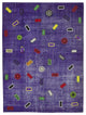 Rug N Carpet - Handmade Oriental 7' 10" x 10' 8" Decorative Patchwork Area Rug