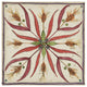 "Farmers Feast Tiles IV" Digital Paper Print by Anne Tavoletti, 26"x26"