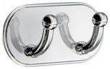Double Hook Self Adhesive, Chrome