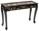 Black Lacquer Hall Table Royal Ladies