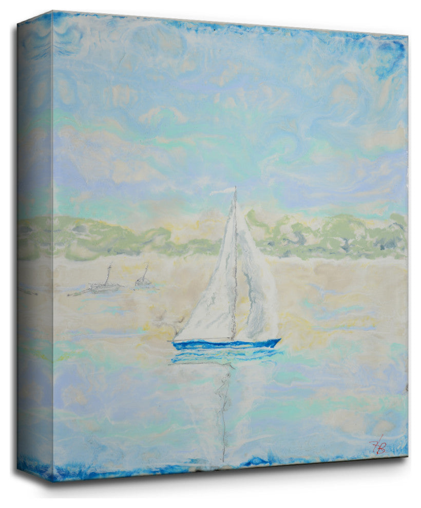 Monoscape XXIX' Wrapped Canvas Wall Art by Karen Biery