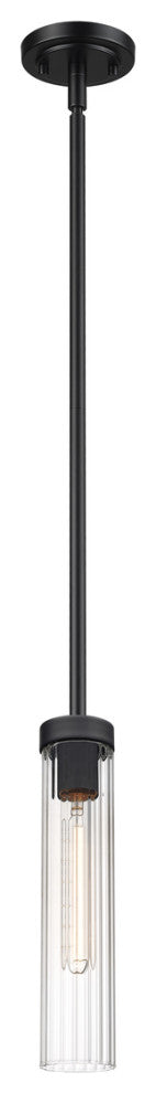 Z-LITE 1-Light Pendant, Matte Black
