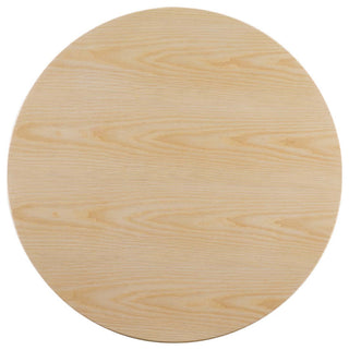 Lippa 36" Dining Table White Natural