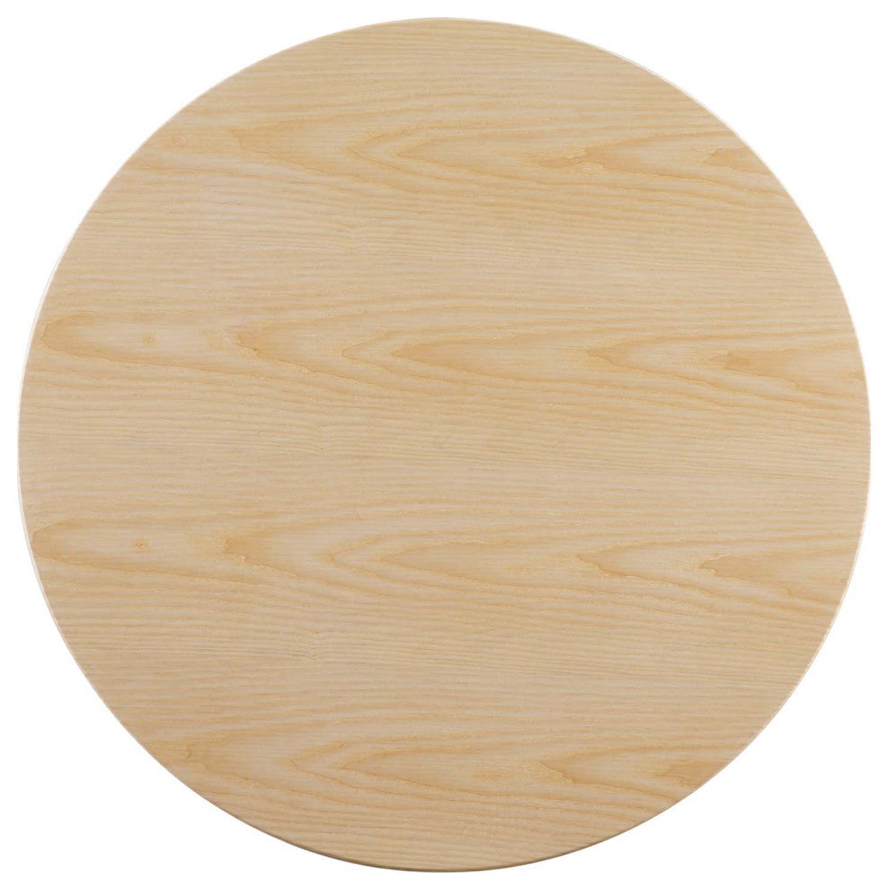 Lippa 36" Dining Table White Natural